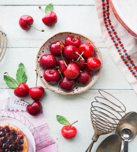 Delicious Cherries & Berries Tart