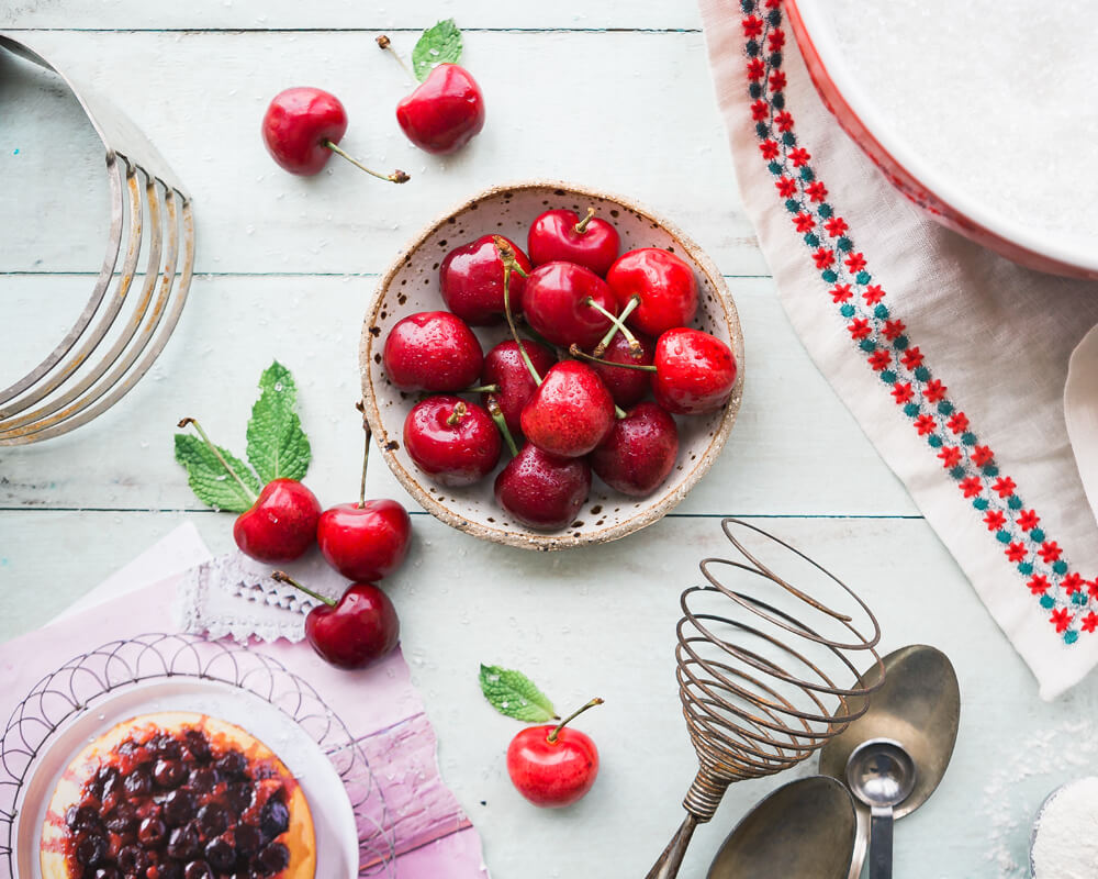 Delicious Cherries & Berries Tart